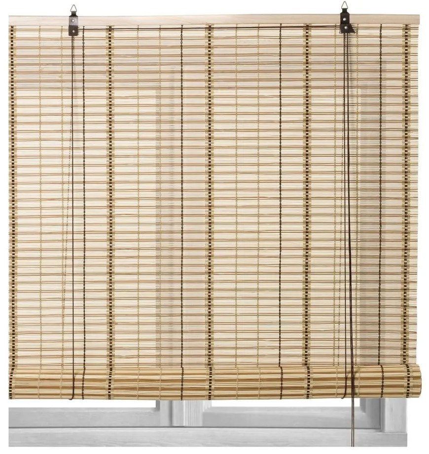 Jaluzele din bambus maro deschis 160x180 cm Natural Life - Casa Selección