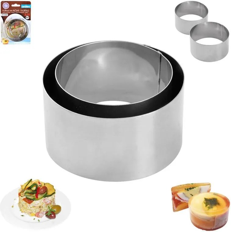Orion Forme de copt din inox cerculeţe