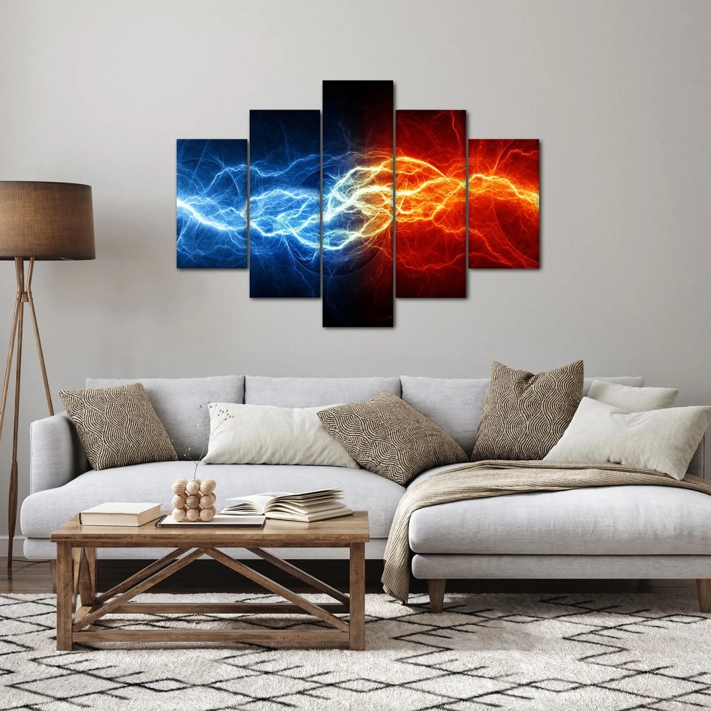 Tablou cu tensiunea de curent (150x105 cm)