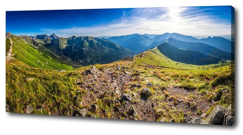 Print pe pânză Panorama de munte