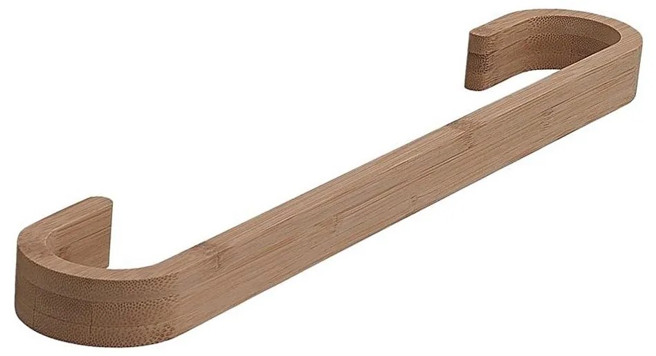 Suport de perete pentru prosoape Gedy HIMALAYA 7x40 cm bambus/bej