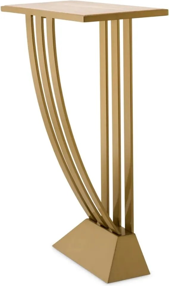 Consola eleganta cu blat din travertin Beau Deco