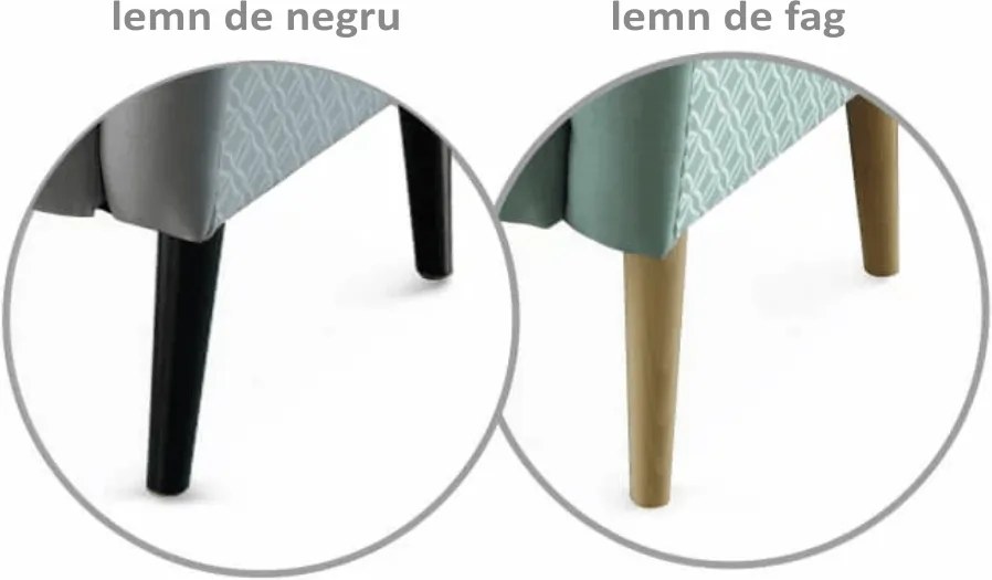 Scaun de design, ţesătură, capuccino/model, BELEK