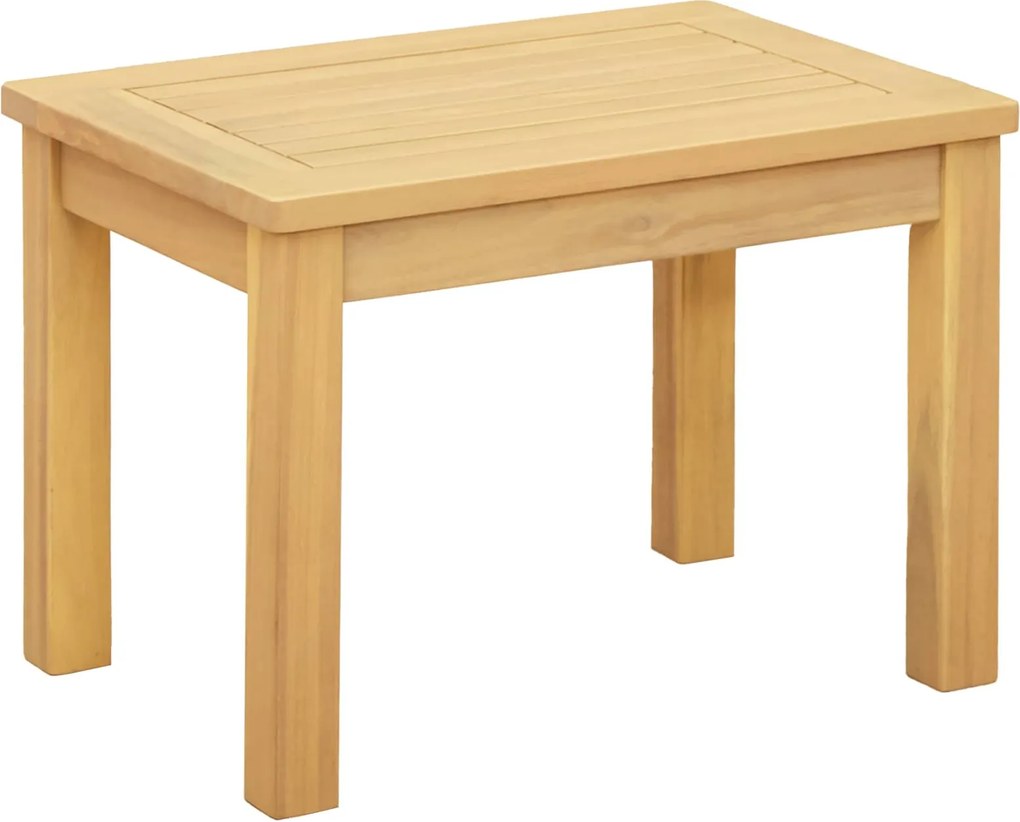 vidaXL Masă de cafea Acacia deschis 50 x 35 x 36 cm