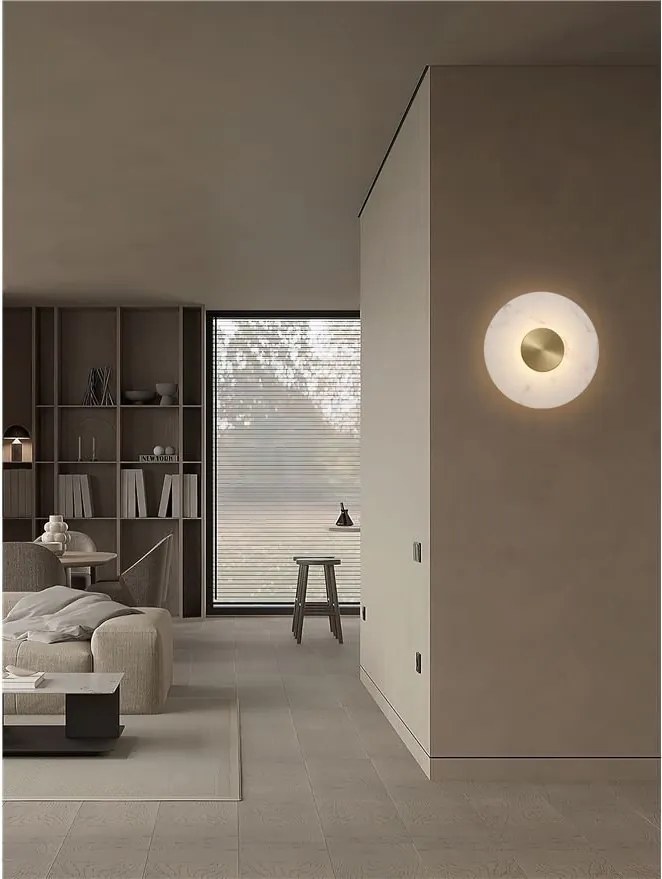 Aplica de perete LED decorativa MARZIO D-40cm