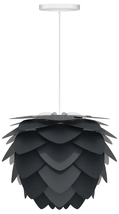Abajur modern Aluvia 40cm, antracit