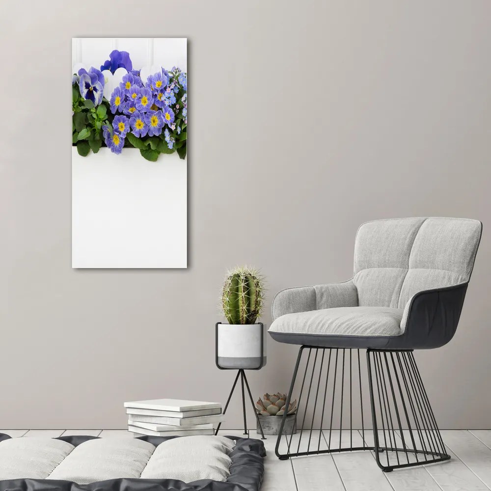 Print pe canvas Flori roșii