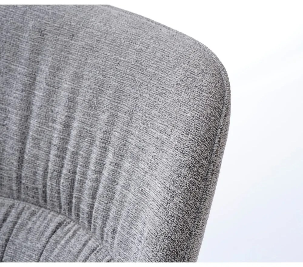 Scaune de dining gri 2 buc. Meridian – Unique Furniture