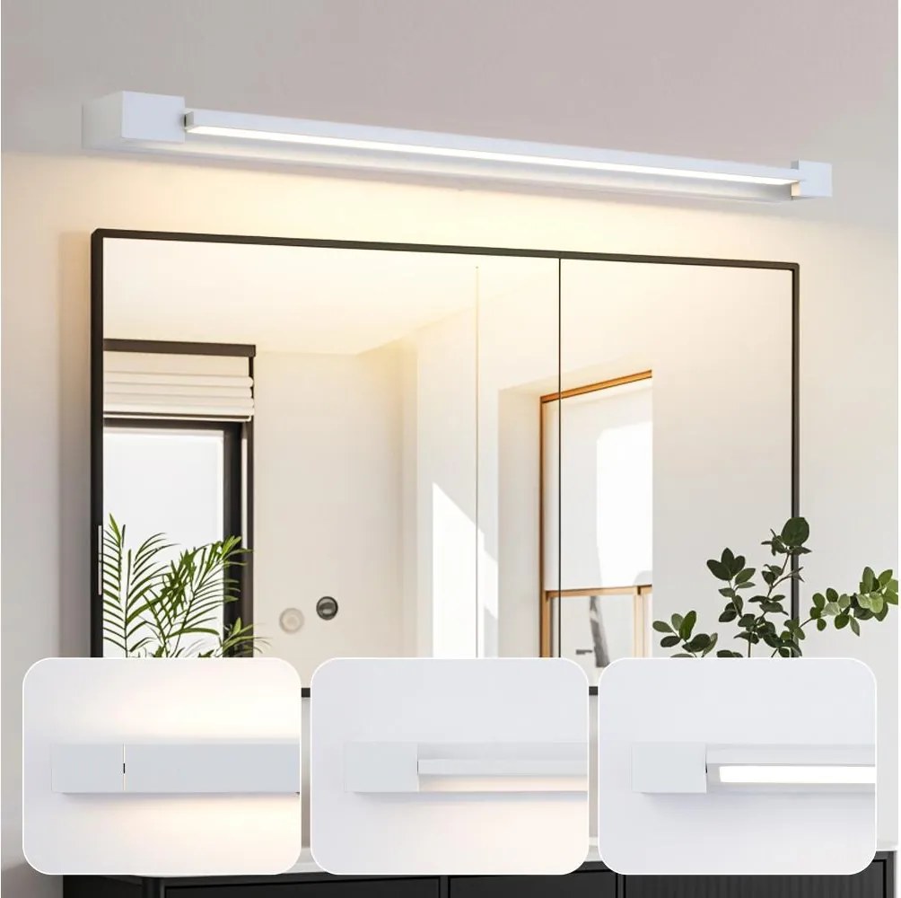 BRILAGI - Iluminare LED pentru oglindă de baie AQUA LINE LED/20W/230V 80 cm IP44 albă