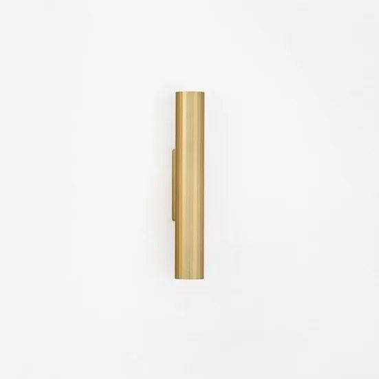 Aplica LED iluminat sus si jos RIVETA auriu mat