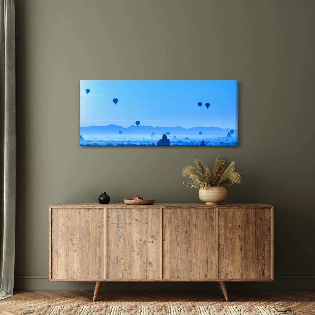 Tablou - Peisaj și săgeți (120x50 cm)