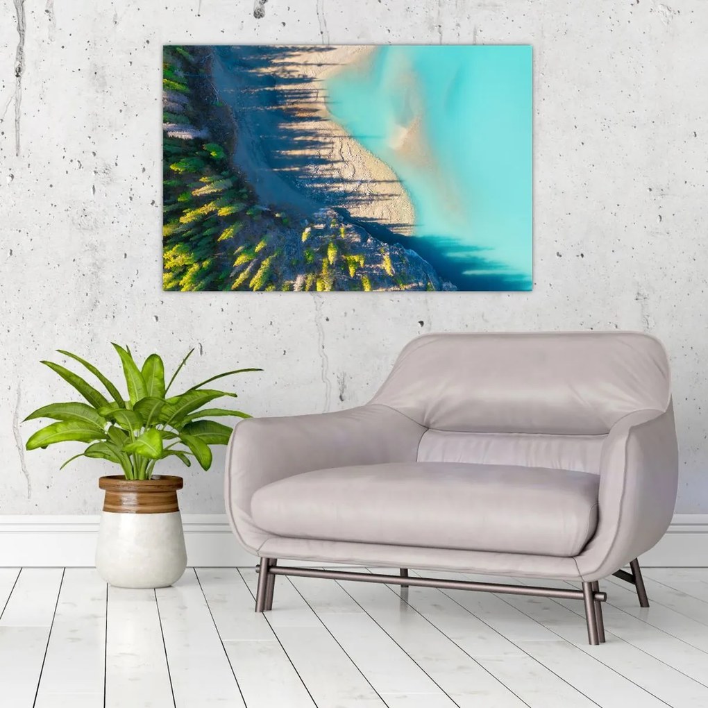 Tablou - Vedere la lac (90x60 cm)