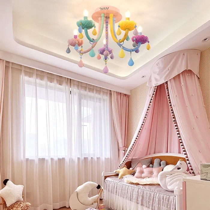 RAINBOW SHORT Lustra Living Lampă pentru copii by Anzazo