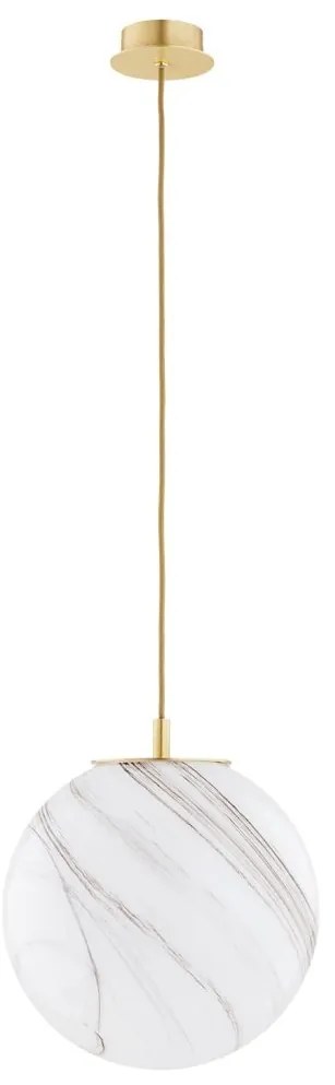 Lustra/Pendul design modern ALMIROS 30cm alama