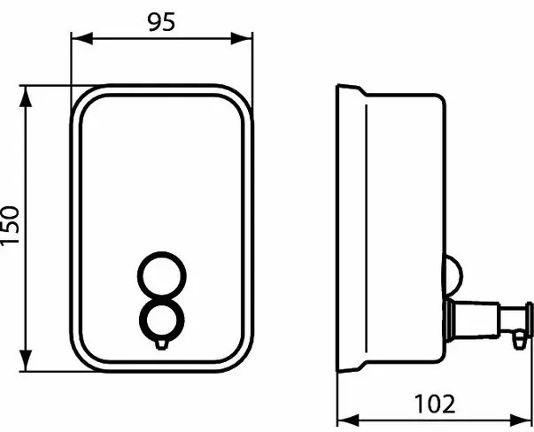 Dozator sapun Ideal Standard IOM