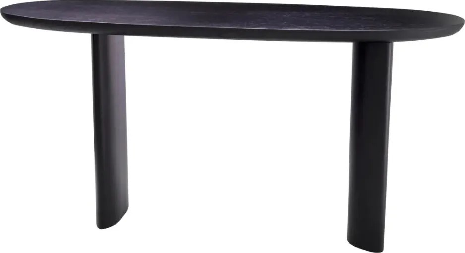 Consola moderna design LUX Lindner negru