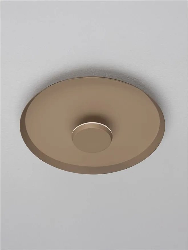 Plafoniera LED stil modern DORELL maro