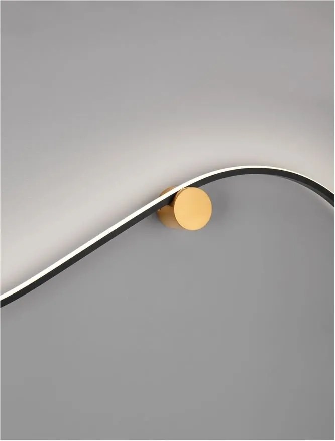 Aplica de perete cu lumina ambientala LED Wave