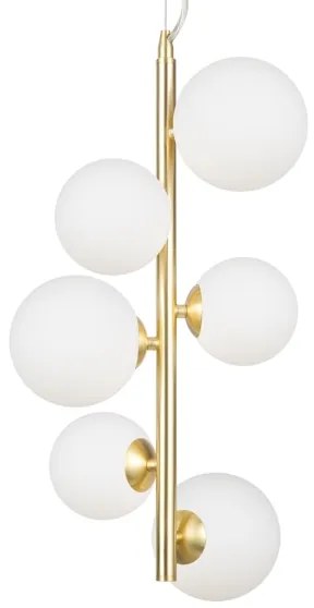 Lustră pe cablu Maytoni MOD545PL-06BS DALLAS 6xG9/28W/230V auriu