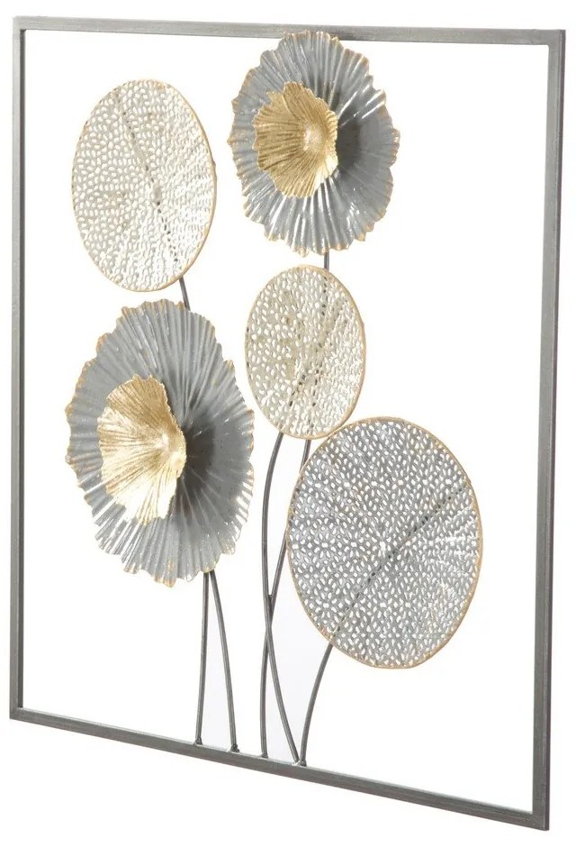 Decorațiune metalică pentru perete Mauro Ferretti Squity, 50 x 50 cm