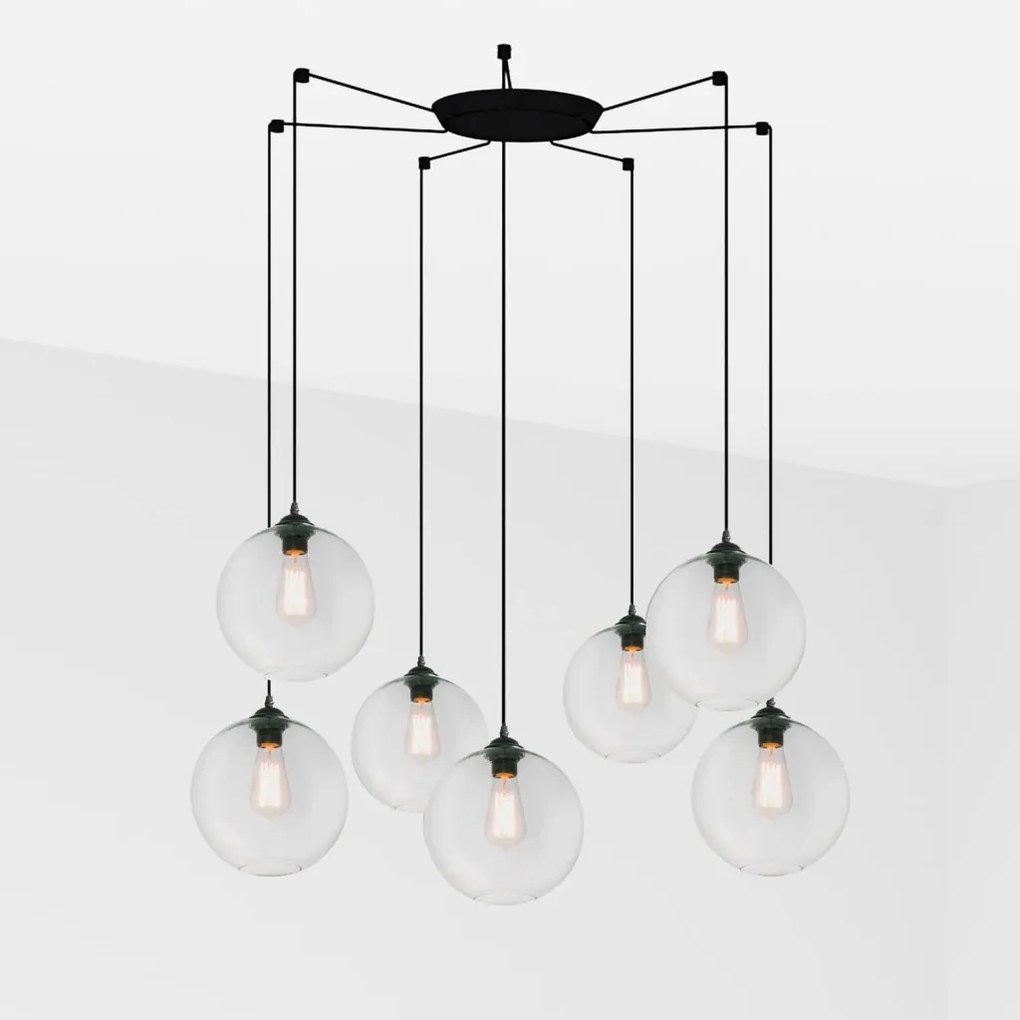 Lustra cu 7 Pendule design minimalist CLARA
