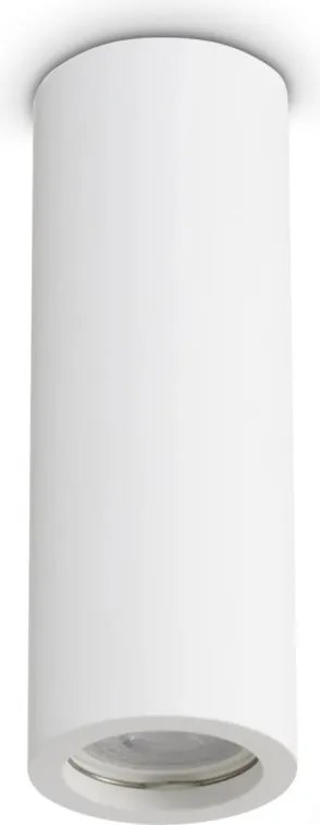 Spot aplicat tavan LOOK PL1 ROUND D70 H200 GESSO