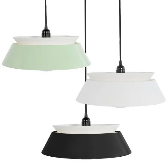 Abajur modern Cuna 38cm, negru