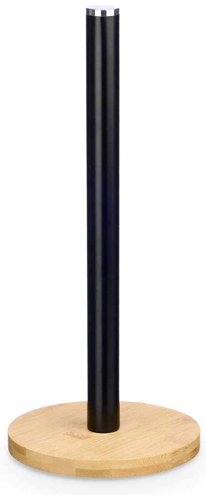 Suport pentru prosoape de hârtie cu bază din bambus, 34 cm
