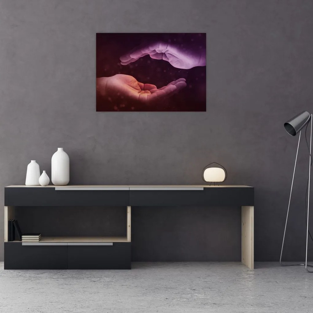 Tablou cu mâini (70x50 cm)