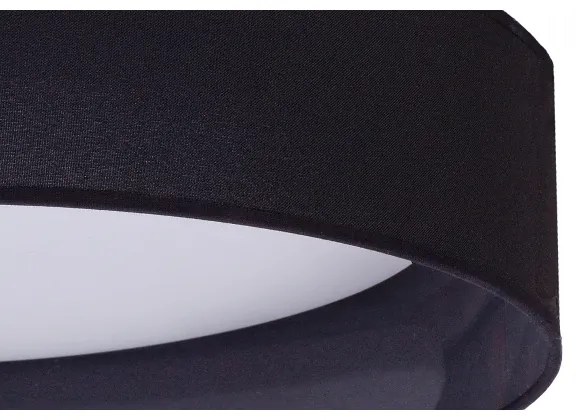 Plafonieră LED Duolla ROLLER LED/24W/230V d. 45 cm negru