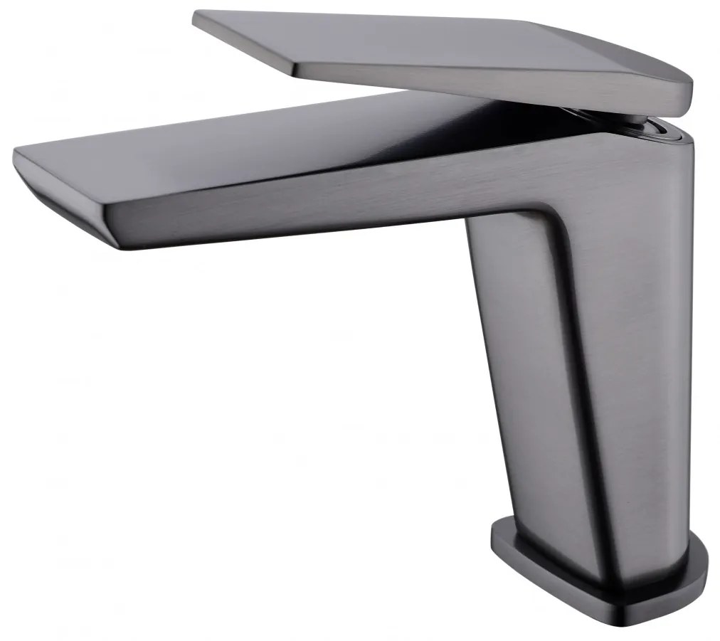 Baterie lavoar Premium, Modern Edition 5006-2, Negru-Gri