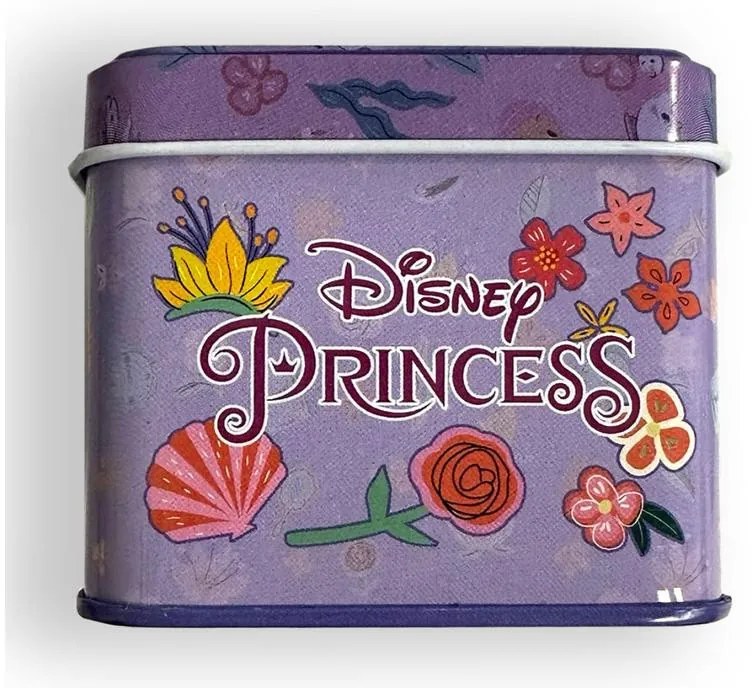 Prințesele Disney Purple cutie mini metal 7,5 cm