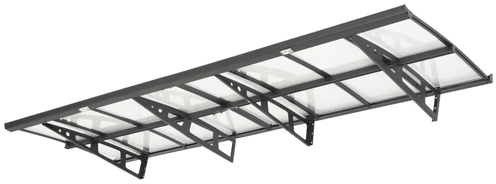 Copertină pentru ușă Kassel 100 x 300 cm CoverTech antracit