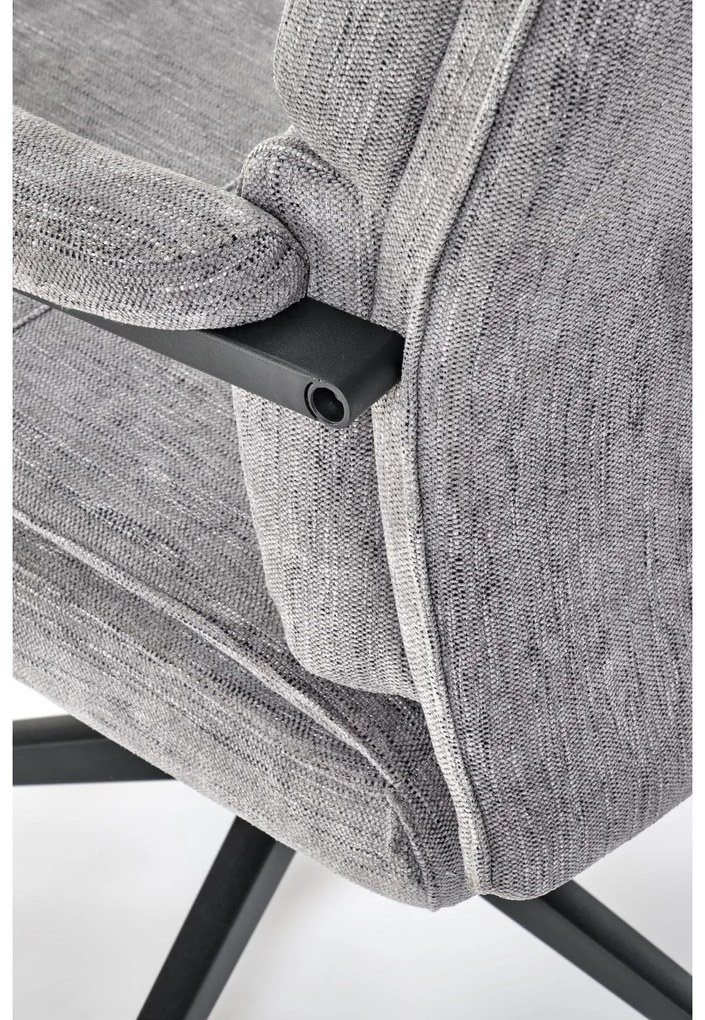 Fotoliu de birou Adrianna (gri). Promo -6%. 1092606