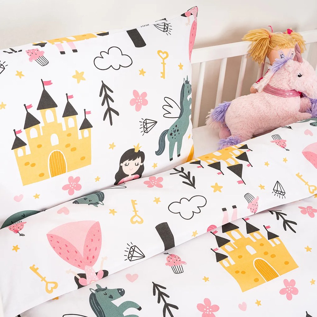 Lenjerie de pat din bumbac pentru copii 4Home Fairytale Dream, 100 x 135 cm, 40 x 60 cm, 100 x 135 cm, 40 x 60 cm