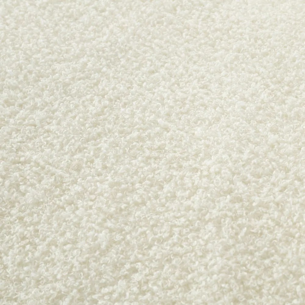 Lenjerie de pat crem din țesătură bouclé pentru pat dublu 200x200 cm Cosy – Catherine Lansfield
