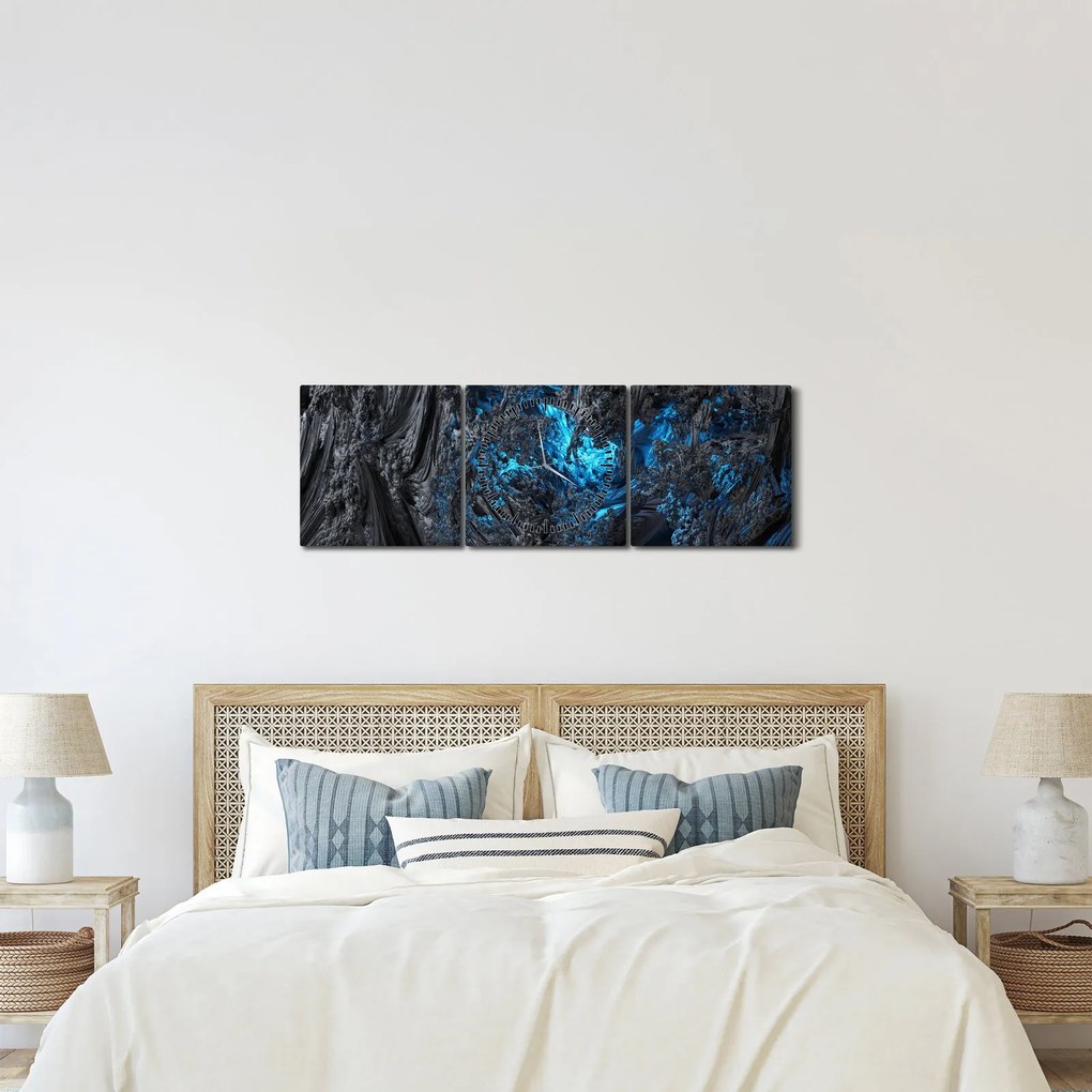 Tablou - O privire înăuntru (cu ceas) (90x30 cm)