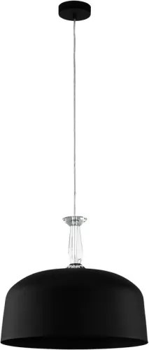 Eglo 39588 - Lustră suspendată pe cablu MONTE FUERTE 3xE27/10W/230V negru