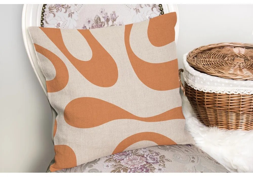 Față de pernă 43x43 cm Caramel Latte – Mila Home