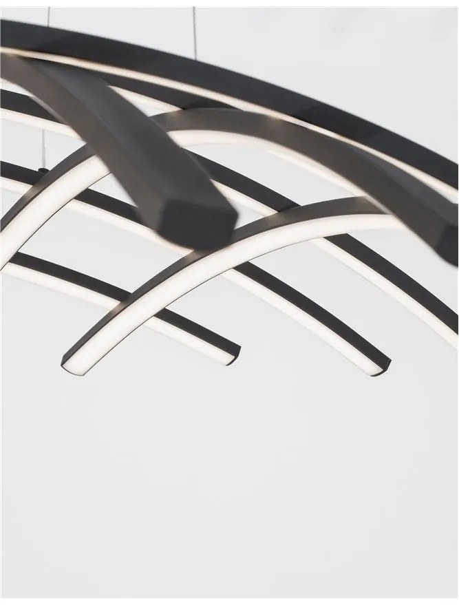 Lustra LED suspendata, dimabila design modern NARVI 81x81cm
