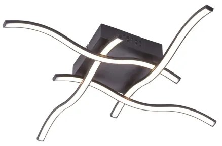 Leuchten Direkt 15131-18 - Plafonieră LED WAVE 4xLED/4,8W/230V