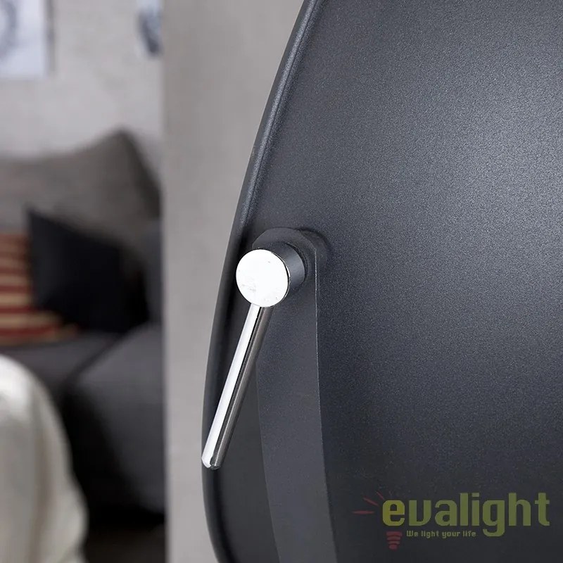 LAMPADAR deosebit in stil RETRO BIG Studio negru/ auriu A-18692 VC