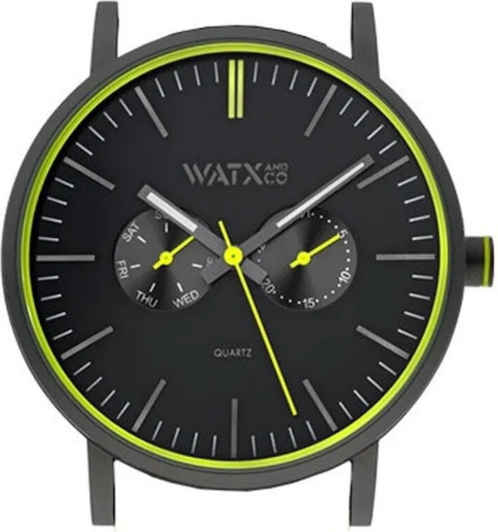 Ceas Unisex Watx & Colors WXCA2729 Negru (Ø 44 mm)