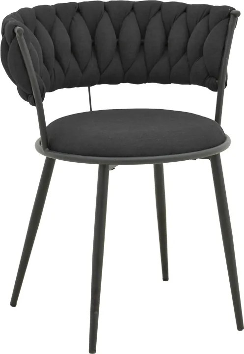 Scaun Bucatarie/Dining Akisa Textil Negru