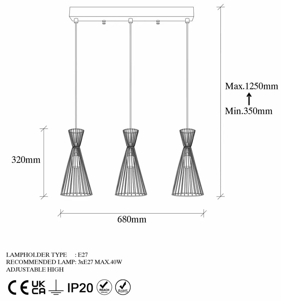 Candelabru TELTOM-12015