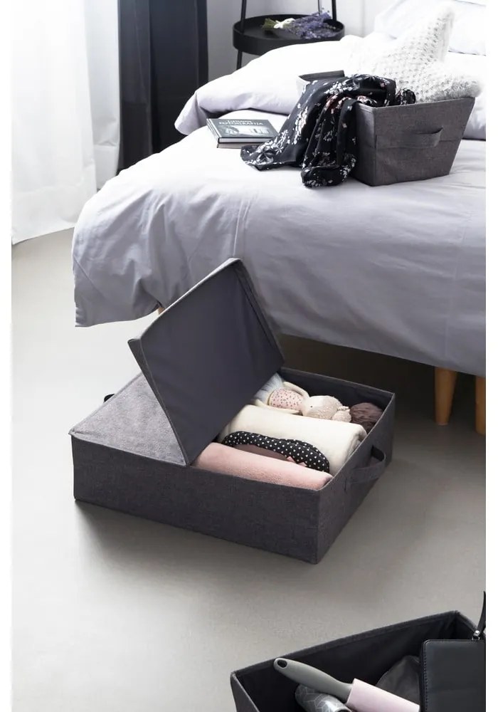 Cutie de depozitare Bigso Box of Sweden Underbed, gri