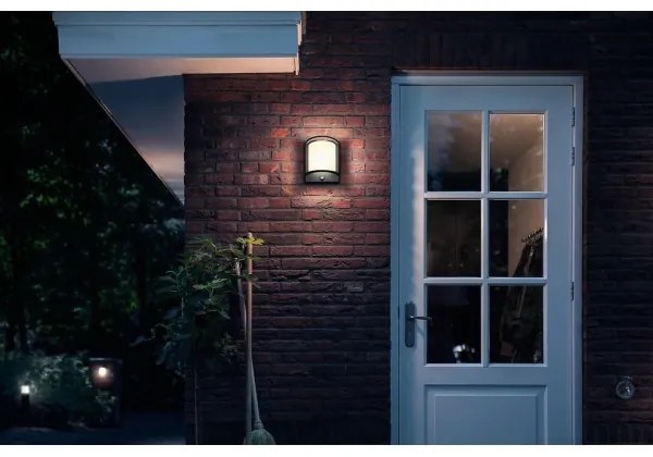 Aplică LED de exterior cu senzor Philips SAMONDRA LED/3,8W/230V IP44