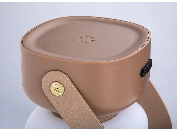 Lampă LED tactilă reîncărcabilă dimabilă de masă de exterior Rabalux 77143 FUNES LED/3W/5V IP44 maro