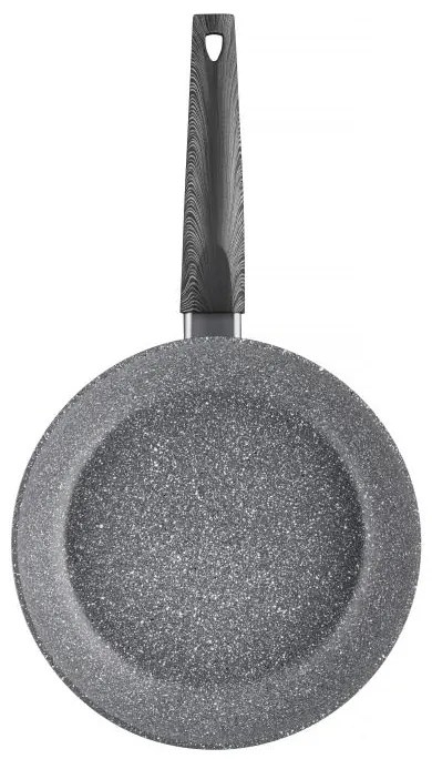 Tigaie 24 cm cu acoperire qualum basic stone edition Loft