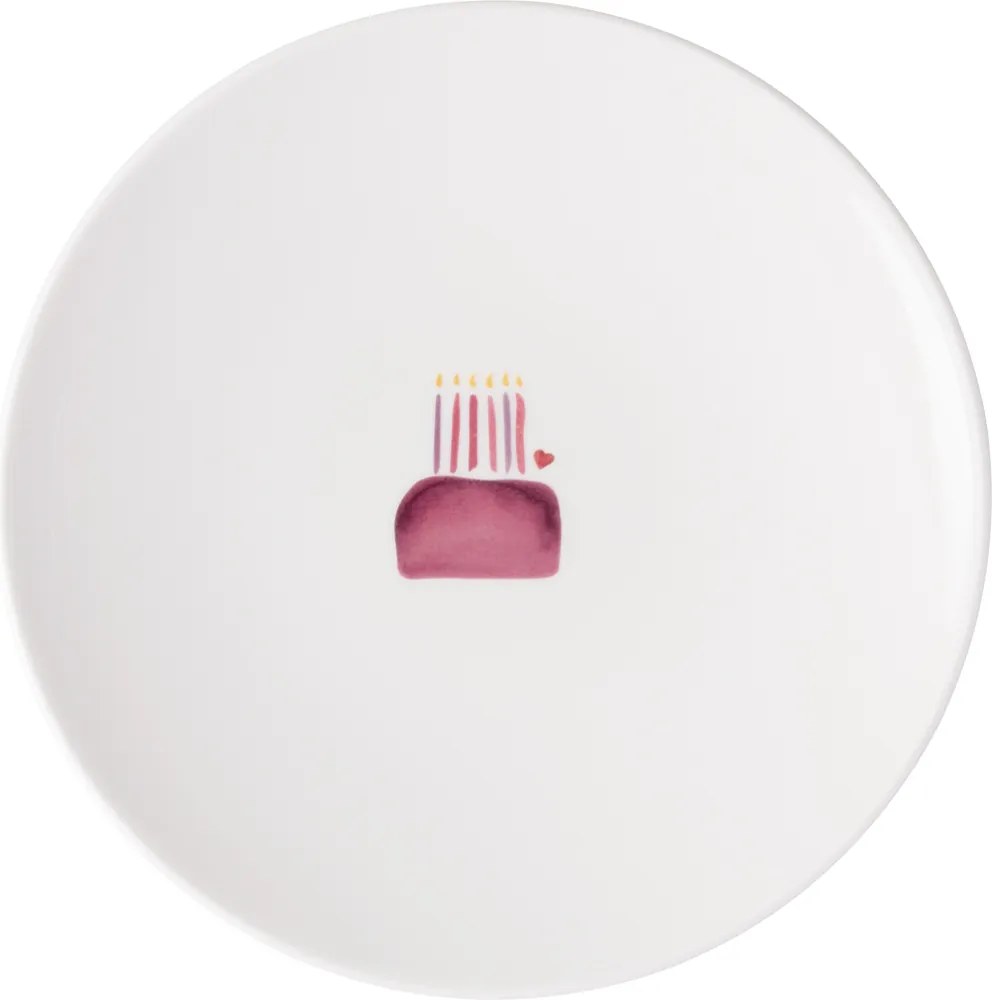 Farfurie pentru micul dejun With Love Happy Birthday 212 mm - Villeroy & Boch